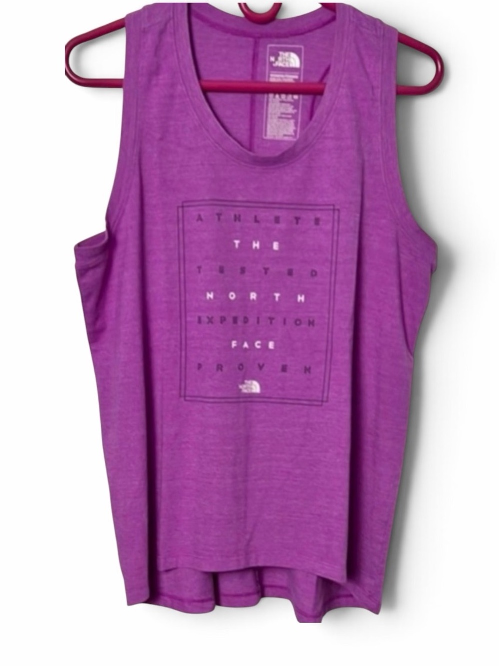 The North Face Purple Muscle Tank Size Large